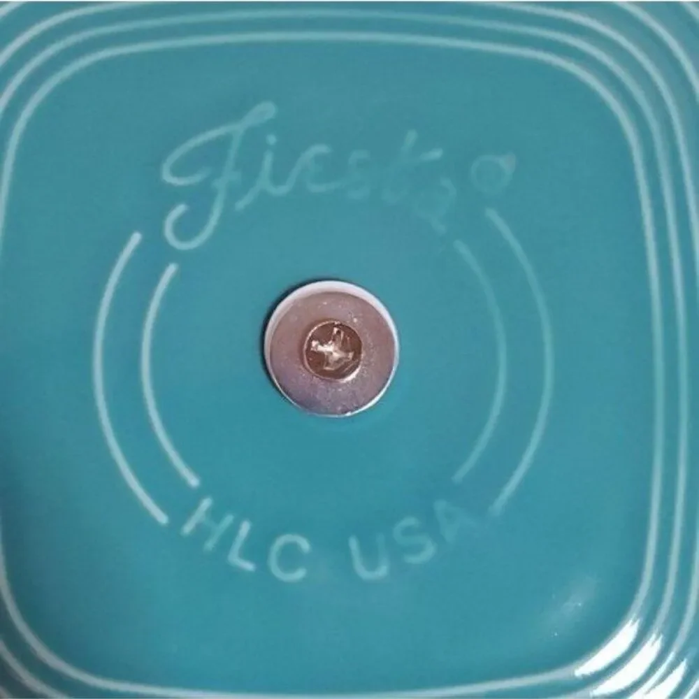 Fiestaware Fiesta Plate Single Tier SERVING Server Dish Platter Turquoise